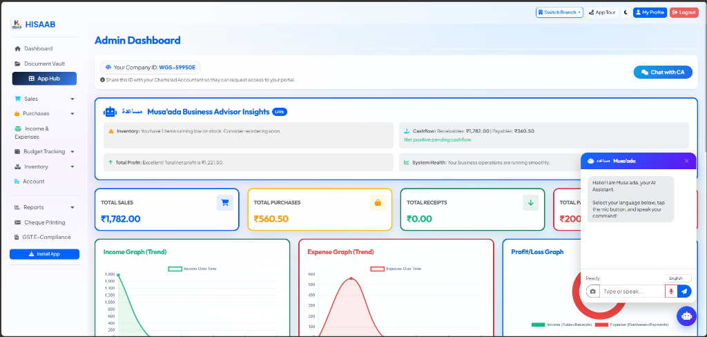 AI Dashboard