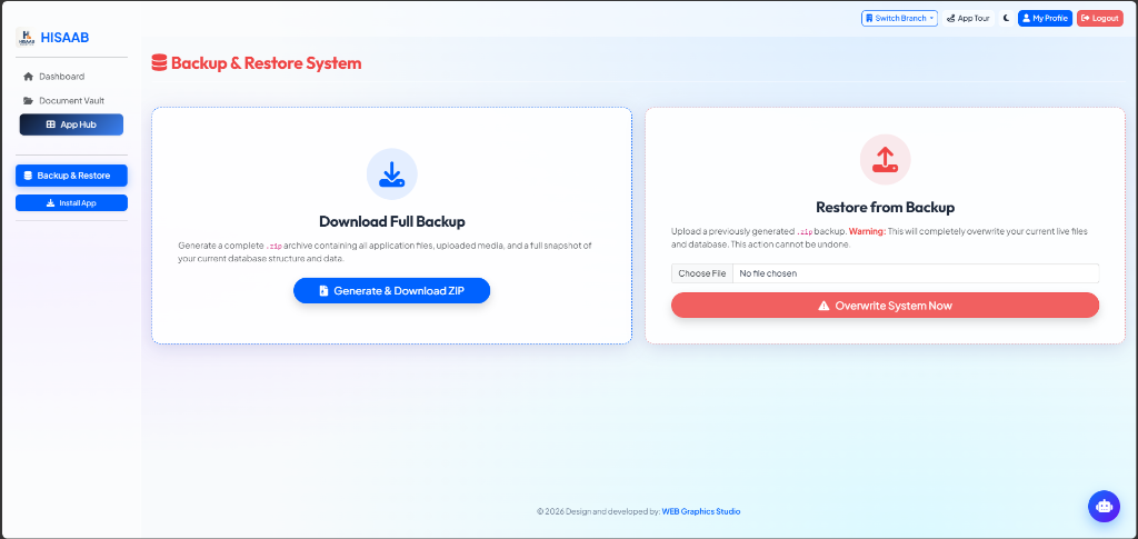 Backup System