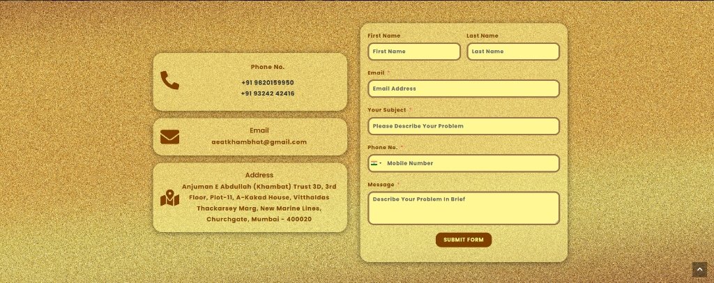 Contact Us Form